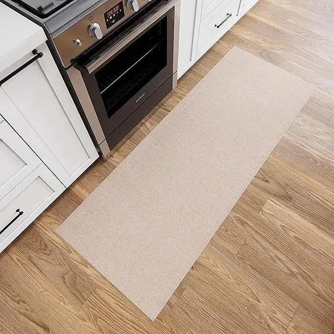 1’10” x 6′ Ultra-Thin Hallway Runner Rug – Beige