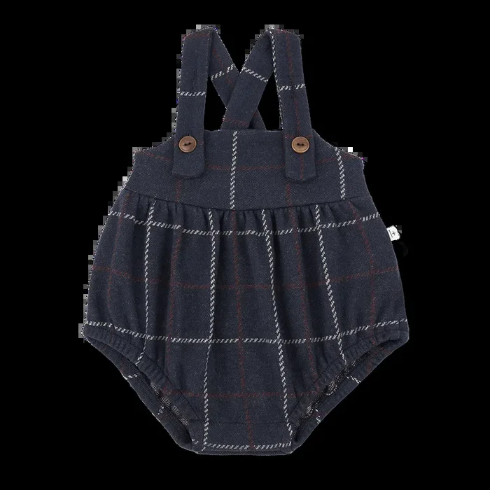 1+ In The Family Dark Blue Boris Romper