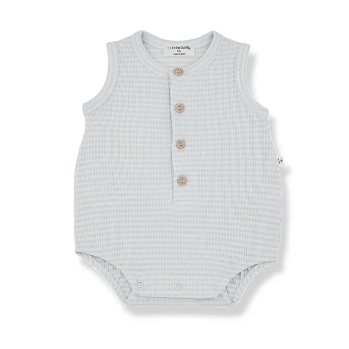 1+ in the family Orfeo Romper – Misty Blue