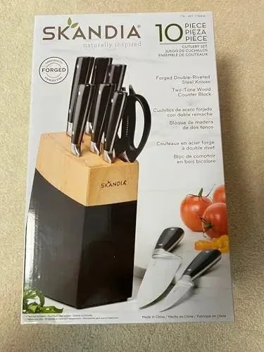 10-Piece Knife Set By Goofy Turtle