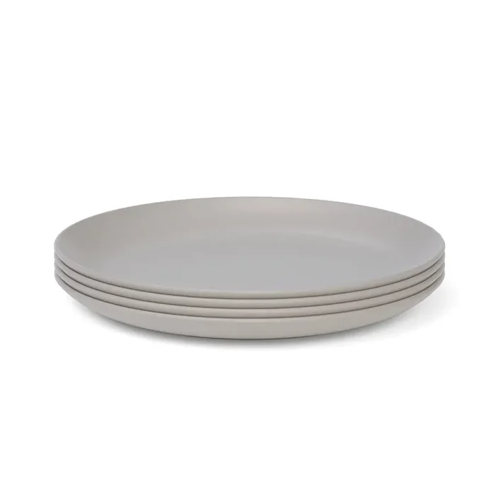 11 ” Round Dinner Plate Set Of 4 – Stone