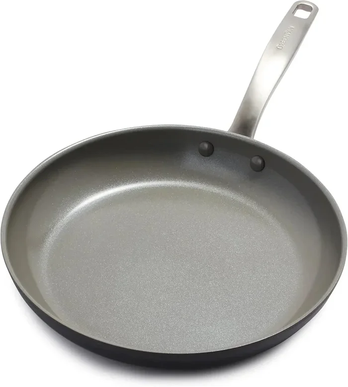 12″ Hard Anodized Healthy Ceramic Nonstick Frying Pan