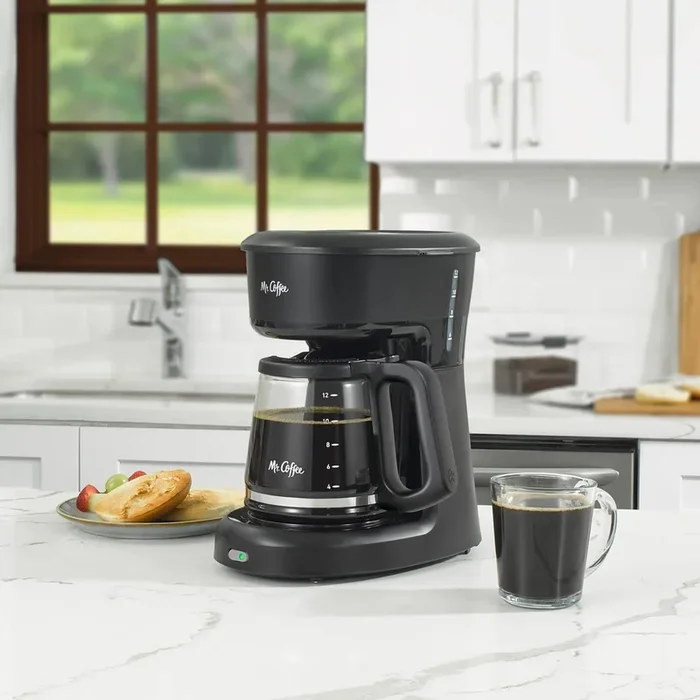 12 Cup Coffee Maker – Black