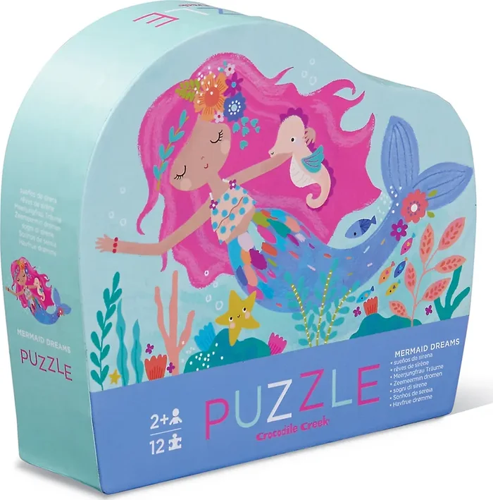 12-pc Mini Puzzle – Mermaid Dreams