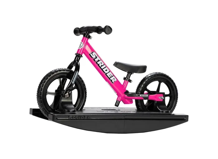 12” Sport Bike and Rocking Base – Pink