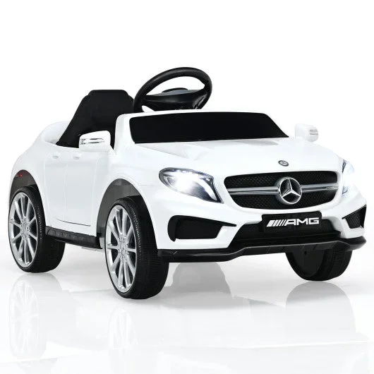 12V Electric Kids Ride on Car With Remote Control-White