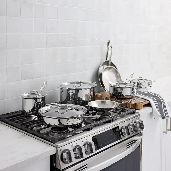 13-Piece Stainless Steel Cookware Set