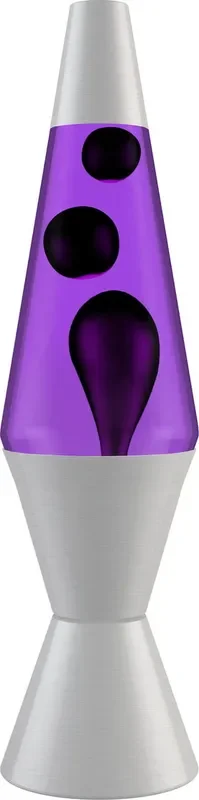 14.5” LAVA® Lamp Black/Purple/Silver