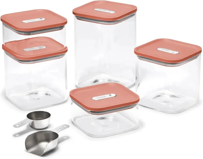 14-pc Glass Airtight Container Set – Perracotta