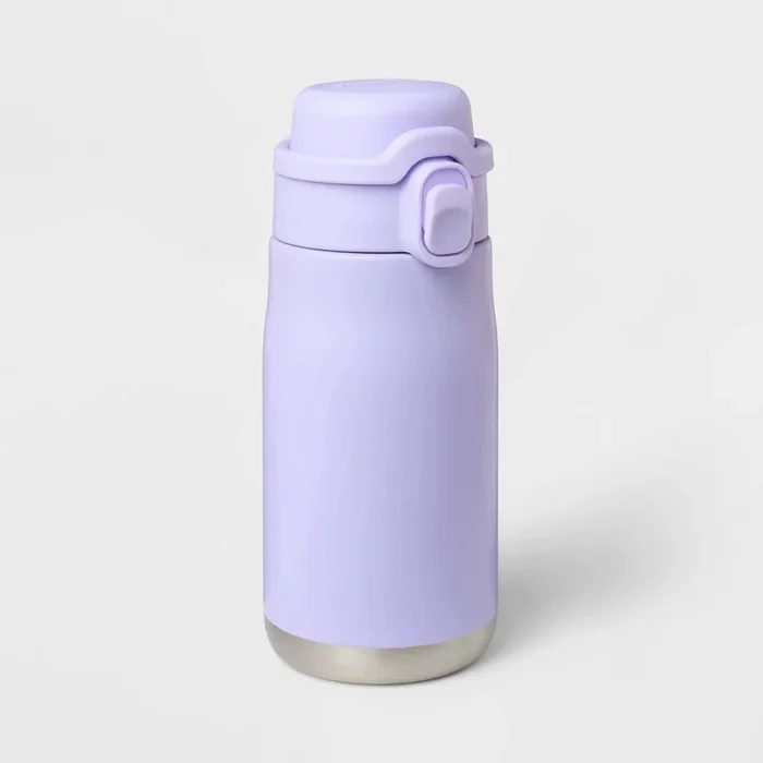 14oz Water Bottle – Light Purple