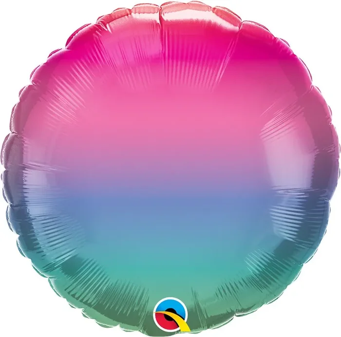 18 ” Colorful Ombre Balloon