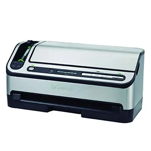 2-in-1 Vacuum Sealing System – Stainless Steel