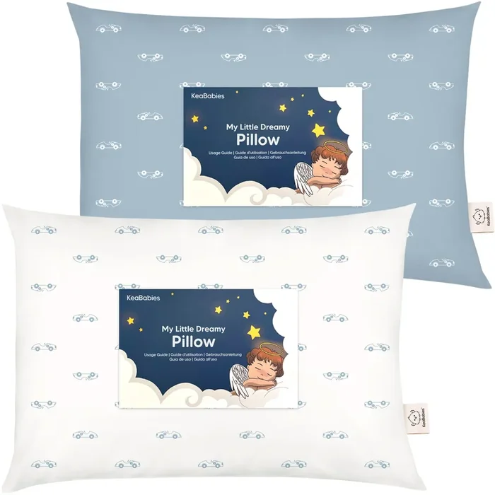 2-Pack Toddler Pillows Without Pillowcase (Roadsters)
