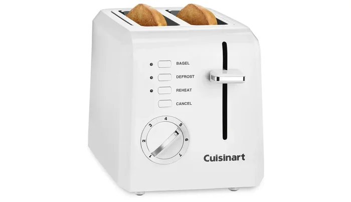 2-Slice Toaster White CPT-122 (See Description)