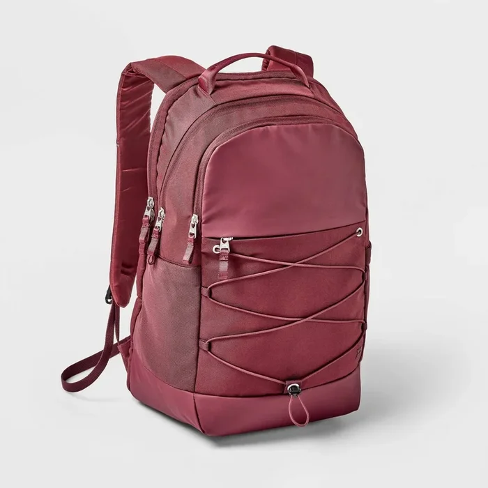 21L Sporty Backpack – Maroon