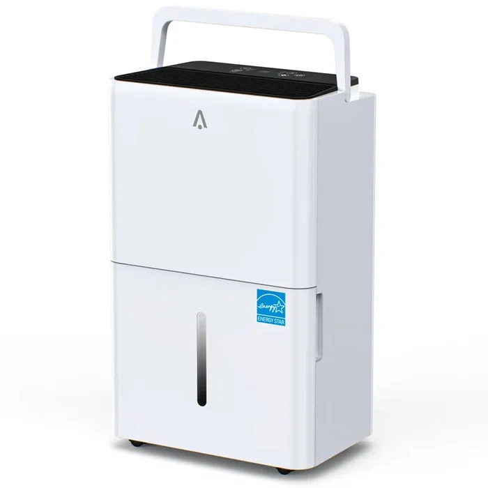 25-Pint Portable Efficient Dehumidifier for 2000 Sq.Ft – White