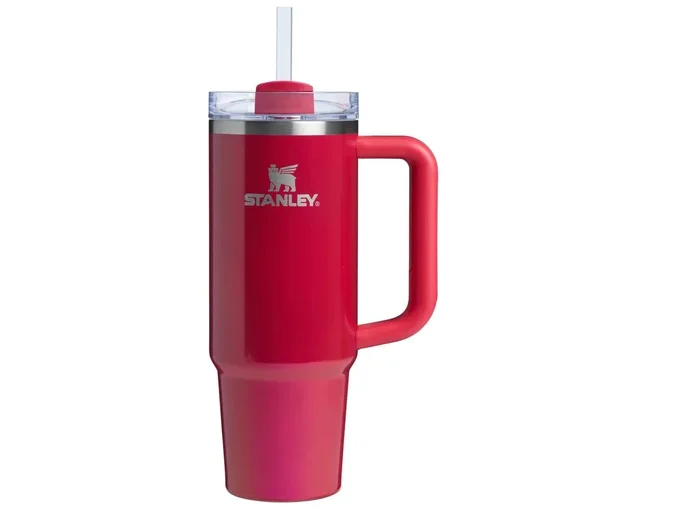 30 oz Stainless Steel H2.0 FlowState Quencher Tumbler Red Delicious