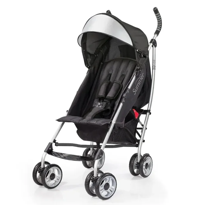 3D Lightweight Stroller – Jet Black
