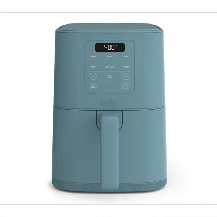 4-Quart Slim Air Fryer – Black