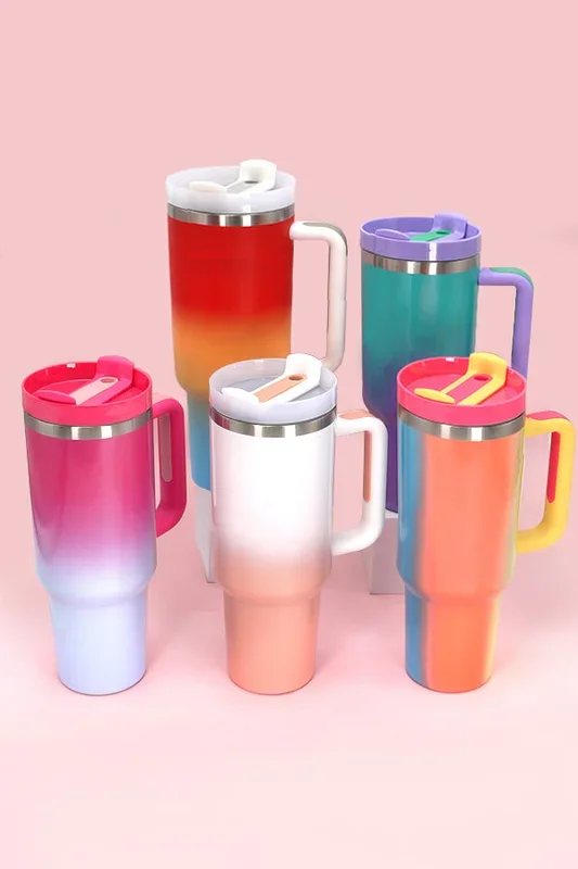 40 oz Stainless Steel Tumbler Ombre
