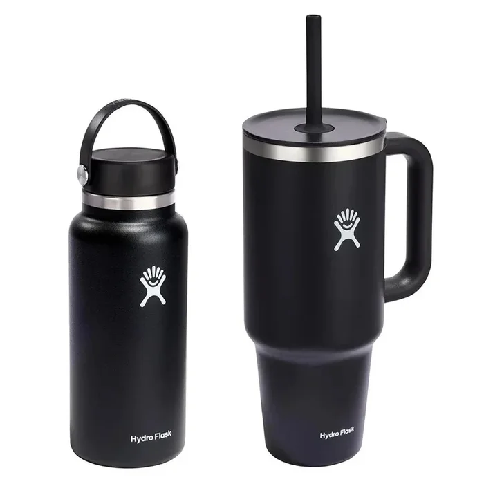 40oz Travel Tumbler & 32oz Wide Mouth Bottle