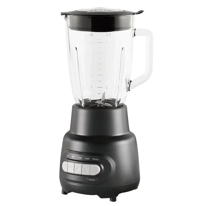 5-Speed Glass Blender – Black