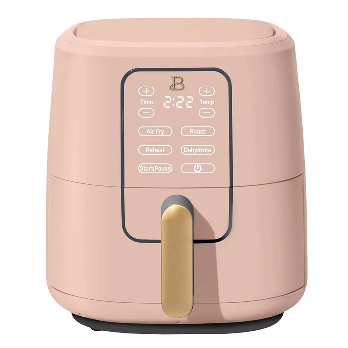 6 Qt Air Fryer With TurboCrisp Technology And Touch-Activated Display, Rose