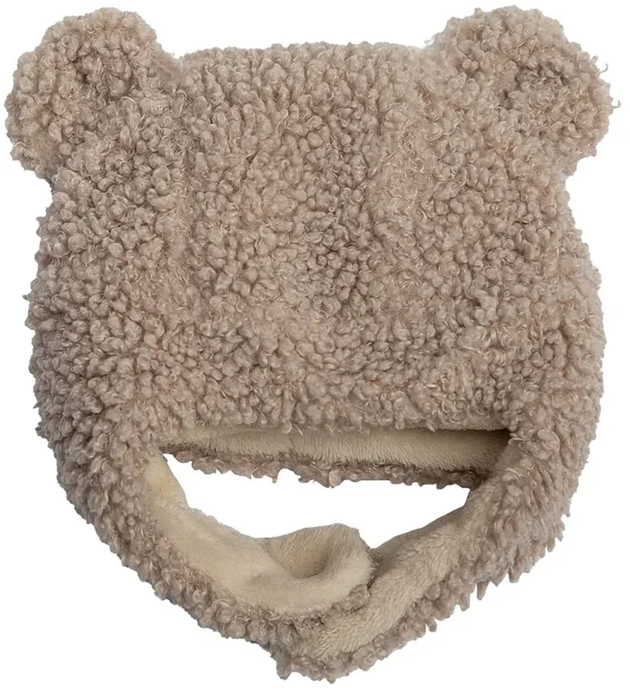 7 A.M. Enfant The Cub Hat – Teddy – Oatmeal Teddy (6-12m)