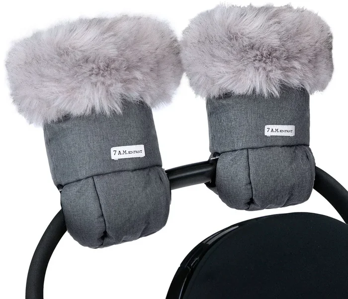 7 A.M. Enfant Warmmuffs Tundra – Heather Grey Dark
