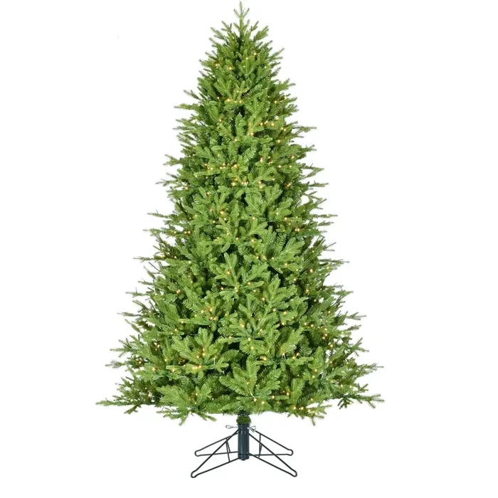8.0′ Derby Fir Tree – Green – 8F WW Micro-LED – EZ Connect – Memory Wire