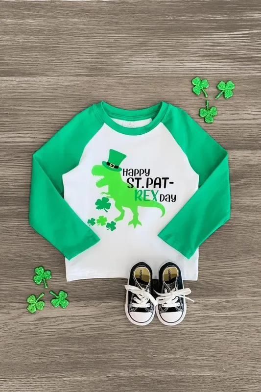 “Happy St. Pat-Rex Day ” Top