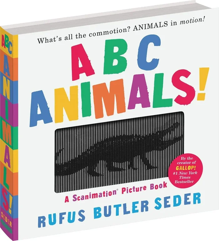 ABC Animals!: A Scanimation Picture Book