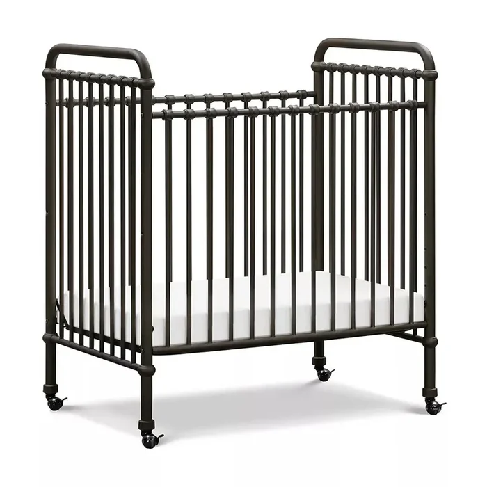 Abigail 3-in-1 Convertible Mini Crib – Vintage Iron