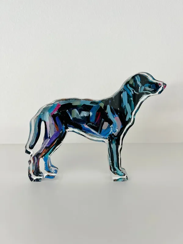 Acrylic Black Lab