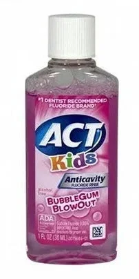 Act Kids Bubblegum Mouthwash – 1 oz.