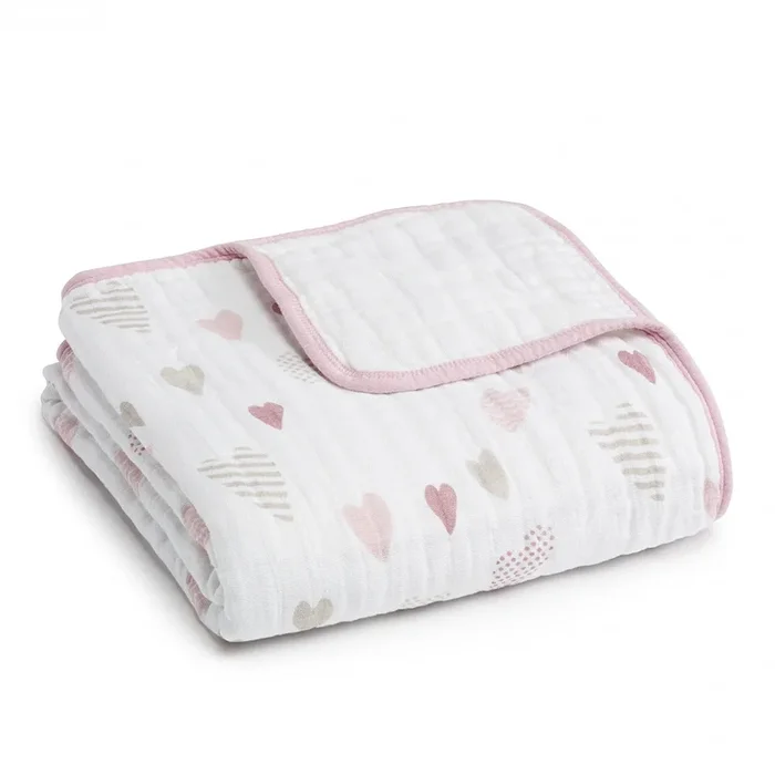Aden and Anais Dream Blanket – Heart Breaker