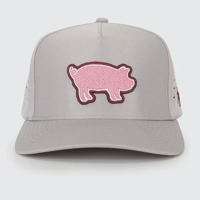 Adjustable Baseball Hat – Light Gray