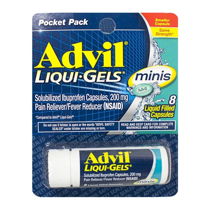 Advil Liqui-Gels Minis – Vial of 8