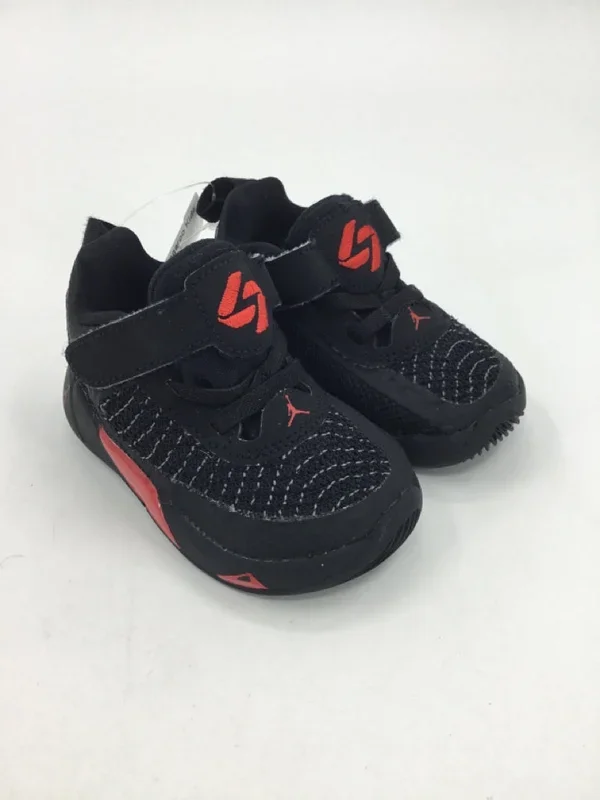 Air Jordan Child Size 3 Toddler Black Sneakers