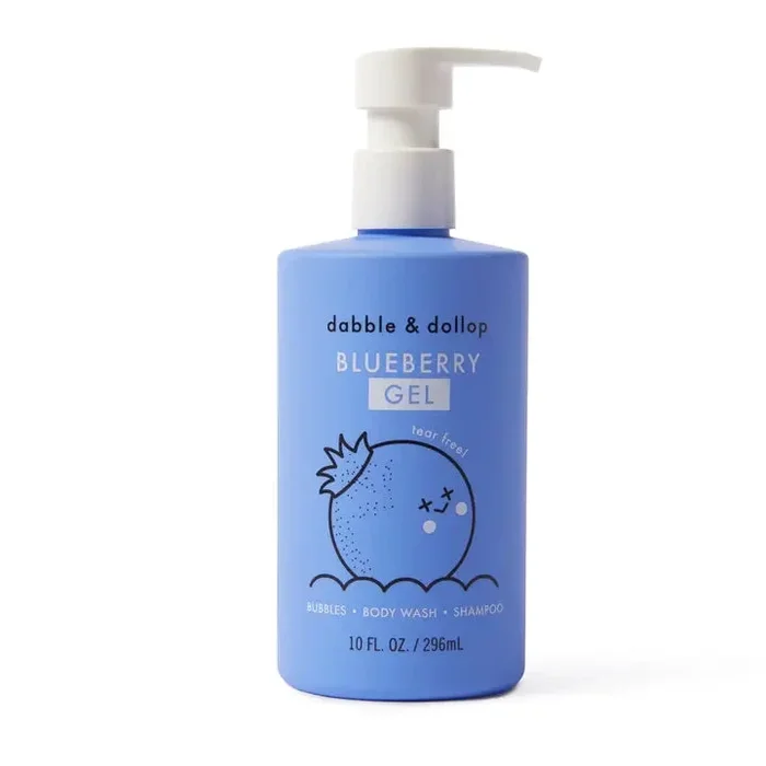 All-Natural Shampoo, Body Wash & Bubbles | Blueberry