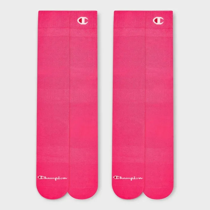All Sport Performance Over the Calf Socks 2pk – Pink