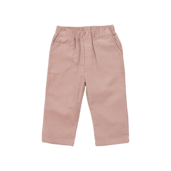 Angel Dear Pant with Heart Pocket | Misty Rose Cord