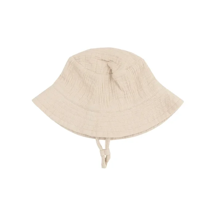 Angel Dear Wide Brim Sunhat | Muslin Oxford Tan