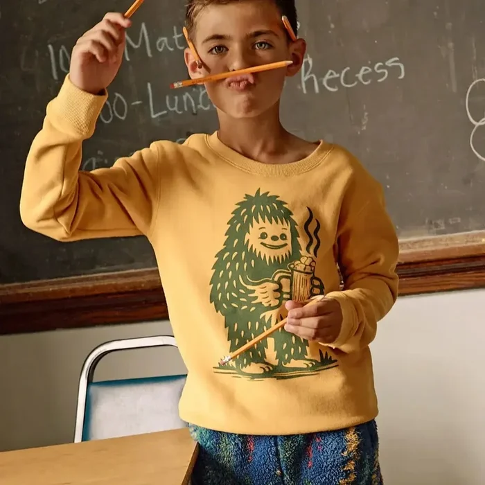 Appaman – Revel Crewneck – Happy Bigfoot