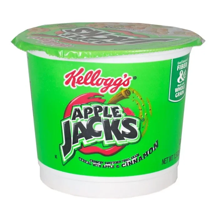 Apple Jacks Cereal in a Cup – 1.5 oz.
