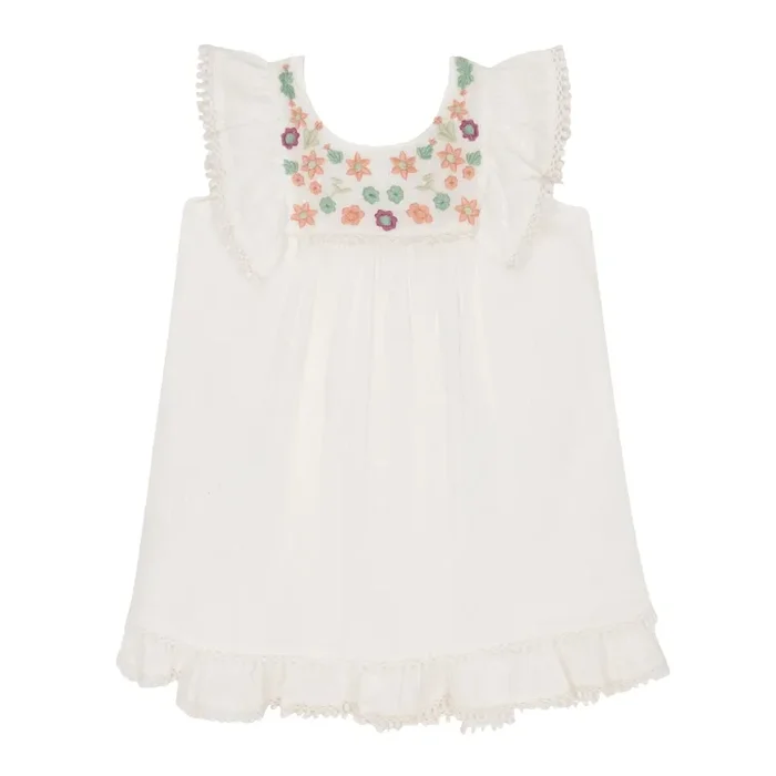 Arya Mini Dress In White