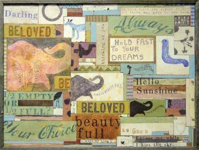 Assemblage Art Print