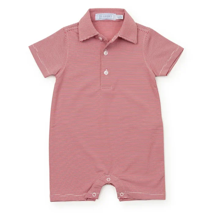 Austin Boys’ Performance Shortall By Lh Sport – Red Stripes
