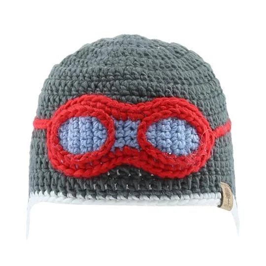 Aviator Beanie – Grey
