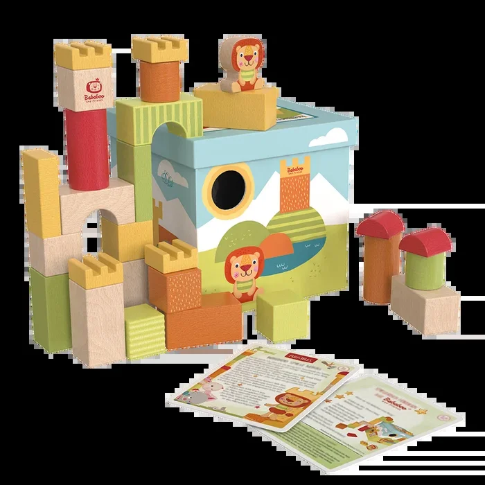 Bababoo Lion Babablocks Building Blocks